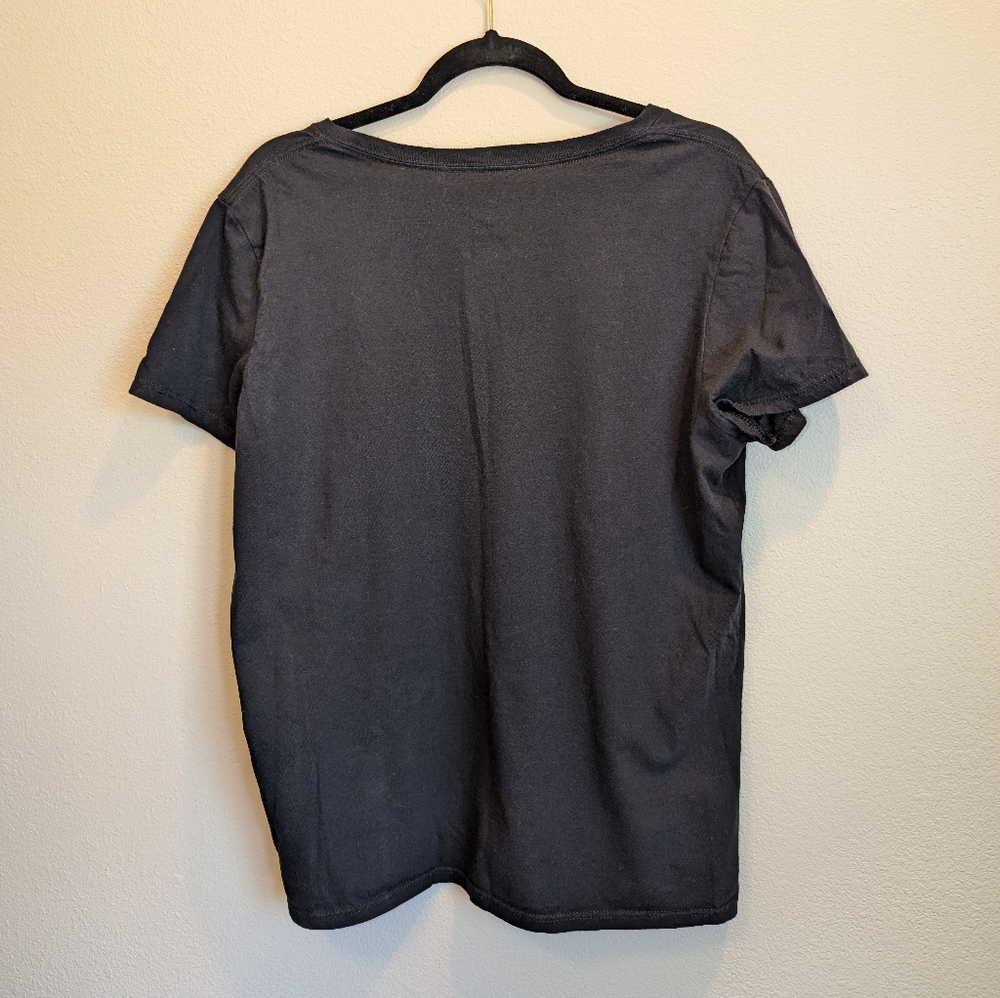LA DODGERS 2022 POST SEASON WOMENS TSHIRT SIZE XL BLACK - Picture 4 of 4